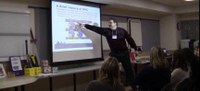 Hawke Robinson, Grandfather of Therapeutic Gaming, Presenting at Seattle Children's Hospital WSTRA 2015
